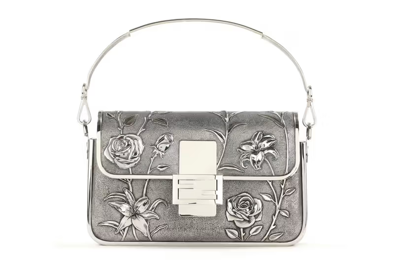 Tiffany & Co. x Fendi, Sterling Silver Baguette Bag