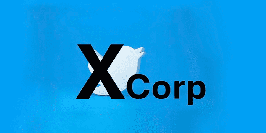 Twitter logo and X logo