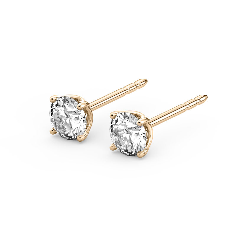 diamond-solitaire-earrings-yellow-gold-angle