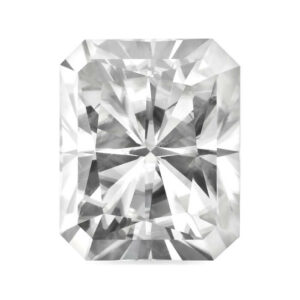 radiant cut forever one moissanite