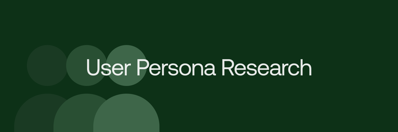 user persona research for web design